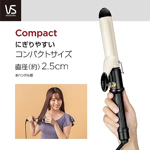 VIDAL SASSOON Wヘアアイロンタイプカール Vidal Sassoon - カール ヘアアイロン 32mm VSI-3213/KJ の評価